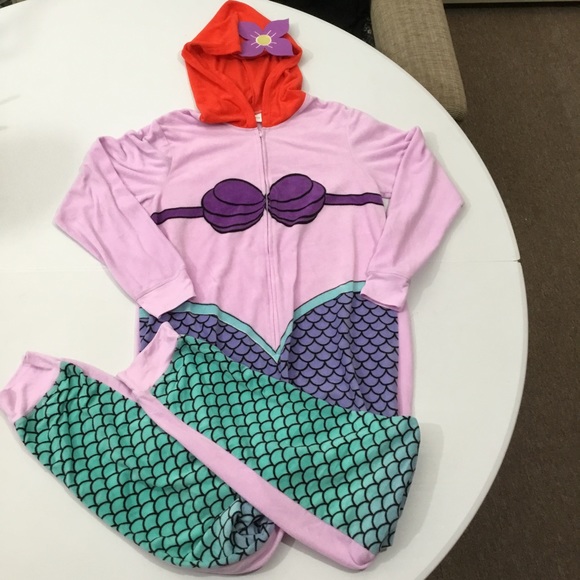 Disney Intimates & Sleepwear Disney The Little Mermaid Onesie Pjs